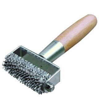 Bon 24 206 3 Inch Carpet Seam Roller with Wood Handle and Zinc Plated