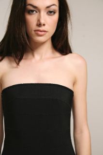 Dolce & Gabbana D&g Black Strapless Dress  for women