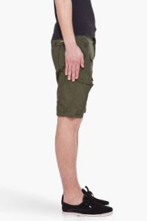 Diesel Green Sislargo Shorts for men
