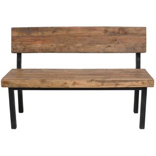 Arturo Waxed Brown Wood Bench Today $724.99 Sale $652.49 Save 10%