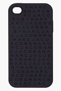 Marc By Marc Jacobs Black Silicone Iphone 4 Case for men