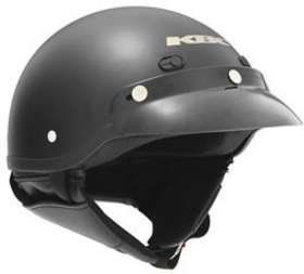 KBC TK 410 FLAT BLACK 2XL MOTORCYCLE Open Face Helmet
