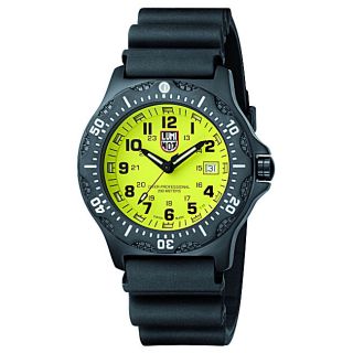 Luminox Black Ops 8400 Series Yellow Dial Rubber Strap Divers Watch