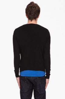 Diesel Black Kirby Cardigan for men