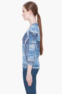 Rag & Bone Blue Jasmine Sweater for women