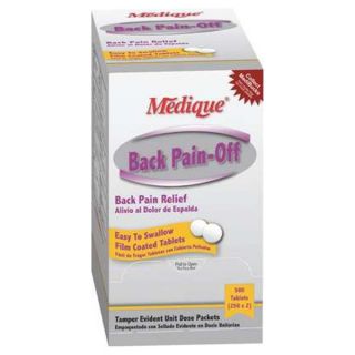 Medique 07333 Back Pain Off, Tablets, PK100