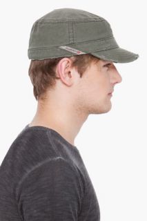 Diesel Army Green Service Hat for men