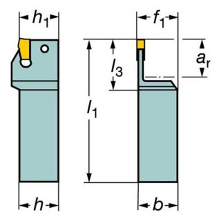 Sandvik Coromant L151.21 16 40A Square Shank Holder, L151.21 16 40A