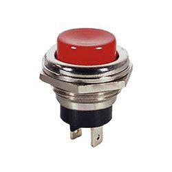SPST NORMALLY CLOSED PUSH BUTTON SWITCH   SHORT  
