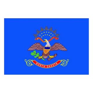Nylglo 144160 North Dakota State Flag, 3x5 Ft