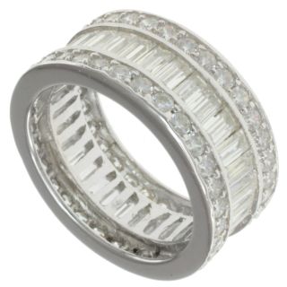 Michael Valitutti Signity 14k White Gold Cubic Zircona Ring Today $