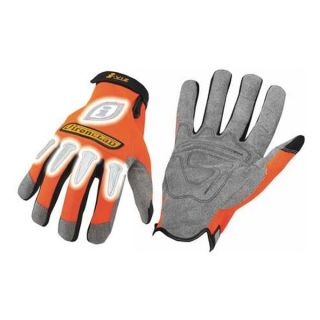 Ironclad IVO 04 L Mechanics Gloves, Orange, L, PR