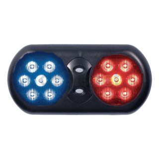 Code 3 VFP36RB Visor Flip Light, LED, Red/Blue, 11 In W