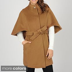 Hilary Radley Womens Belted Single Breasted Cape Today $118.99