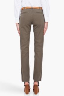 A.P.C. Olive Chinos for women