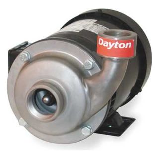 Dayton 4XZ37 Pump, Centrifugal, 1.5hp