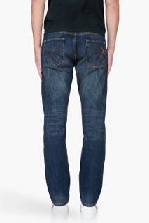 Billionaire Boys Club Blue Slim Classic Diamond Jeans for men