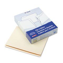 Pendaflex Pocket Folders, Straight Cut, Top Tab, Letter