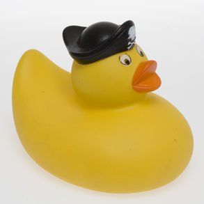 Weighted Pirate Rubber Duck Toys & Games