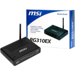 MSI RG310EX Wireless Router   IEEE 802.11n