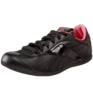  Reebok Womens Lucky Break Sneaker,Black/Super Pink,5 M Shoes