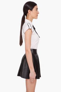 McQ Alexander McQueen Pale Pink Neck Piped Shirt for women