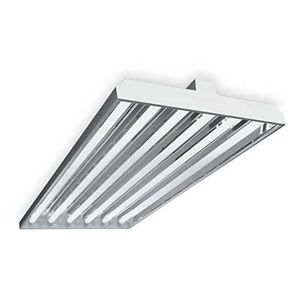 Lithonia MJA24 6 54T5HO T1X12 MVOLT 1/41/2GEB10PS Fluorescent Fixture, High Bay, (6) F54T5HO