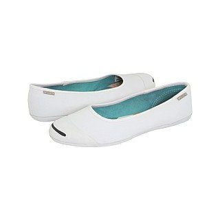Converse Jack Purcell Dance Womens Slip on Shoes (WhiteWhite) Shoes