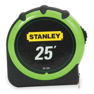 Stanley 30 305 Measuring Tape, 25 Ft, 1 In W, Top Lock