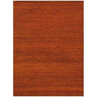Hand woven Rust Jute Rug (5 x 8) Today $99.99 4.5 (2 reviews)