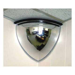 Vision Metalizers Inc DPB2614 Quarter Dome Mirror, 26In., ABS Plastic