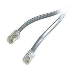Prolinks 15 Ft Telephone Line Cord Silver For Use Between