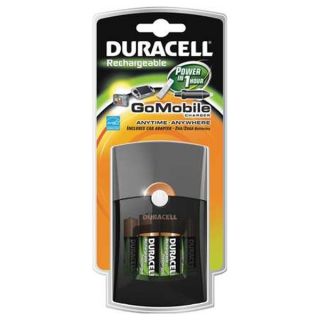 Duracell CEF26DX40001 Battery Charger, 120VAC, NiMH, 1 Hr.