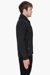 G Star Charcoal Cl Noble Cardigan for men