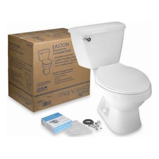 Mansfield Plumbing Products 820 45 WHITE Easton White Elong Toilet