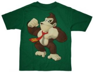 Nintendo Donkey Kong Green T shirt for Boys Clothing