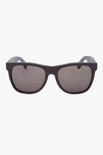 Super Matte Black Classic Sunglasses for men