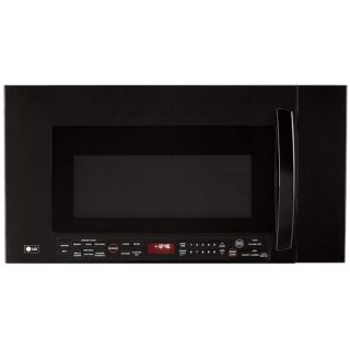 LG 2.0 Cu.Ft. 1100W Black Over the Range Microwave (Refurbished