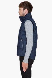 G Star Navy S.o. Park Buffer Vest for men