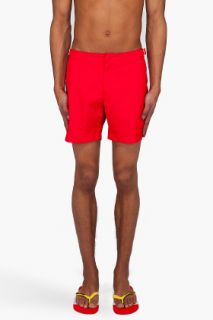 Orlebar Brown Red Bulldog Swim Shorts for men