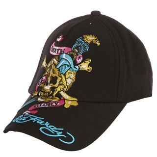 Ed Hardy Boys Skull and Eagle Embroidered Hat