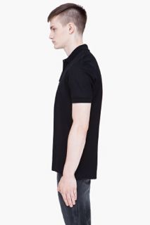 Lanvin Black Sneaker Polo for men