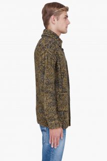 Diesel Mustard Wool Alpaca K jameela Cardigan for men