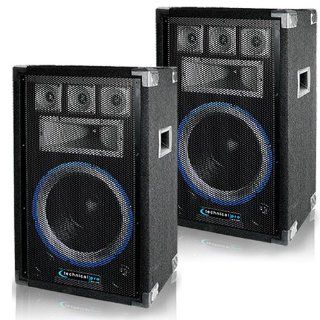 Technical Pro VRTX12 Passive DJ Speakers 2000 Watts New
