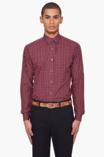 Theory Plaid Seattle Zack Shirt for men