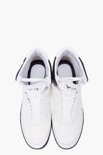 Y 3 White Honja High Sneakers for men