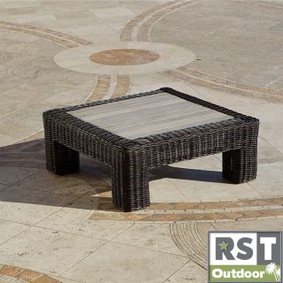Rattan 36 inch Square Outdoor Coffee Table Today $338.17