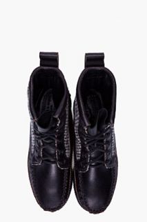 Yuketen Black Maine Guide Boots for men