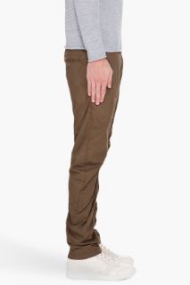 G Star Olive Omega Arc 3d Trousers for men