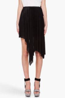 Barbara Bui Black Asymmetric Skirt for women